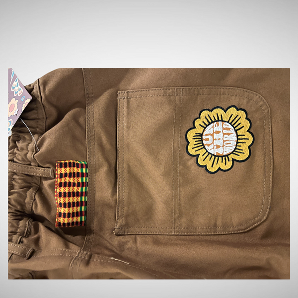 B.L.A.C.K. Flare Pants- Walnut