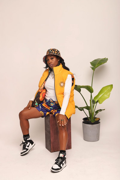 B.L.A.C.K Is Beautiful Puff Vest