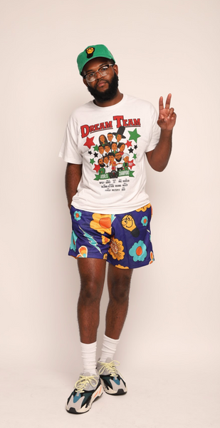 B.L.A.C.K. Is Beautiful Short (Blue)